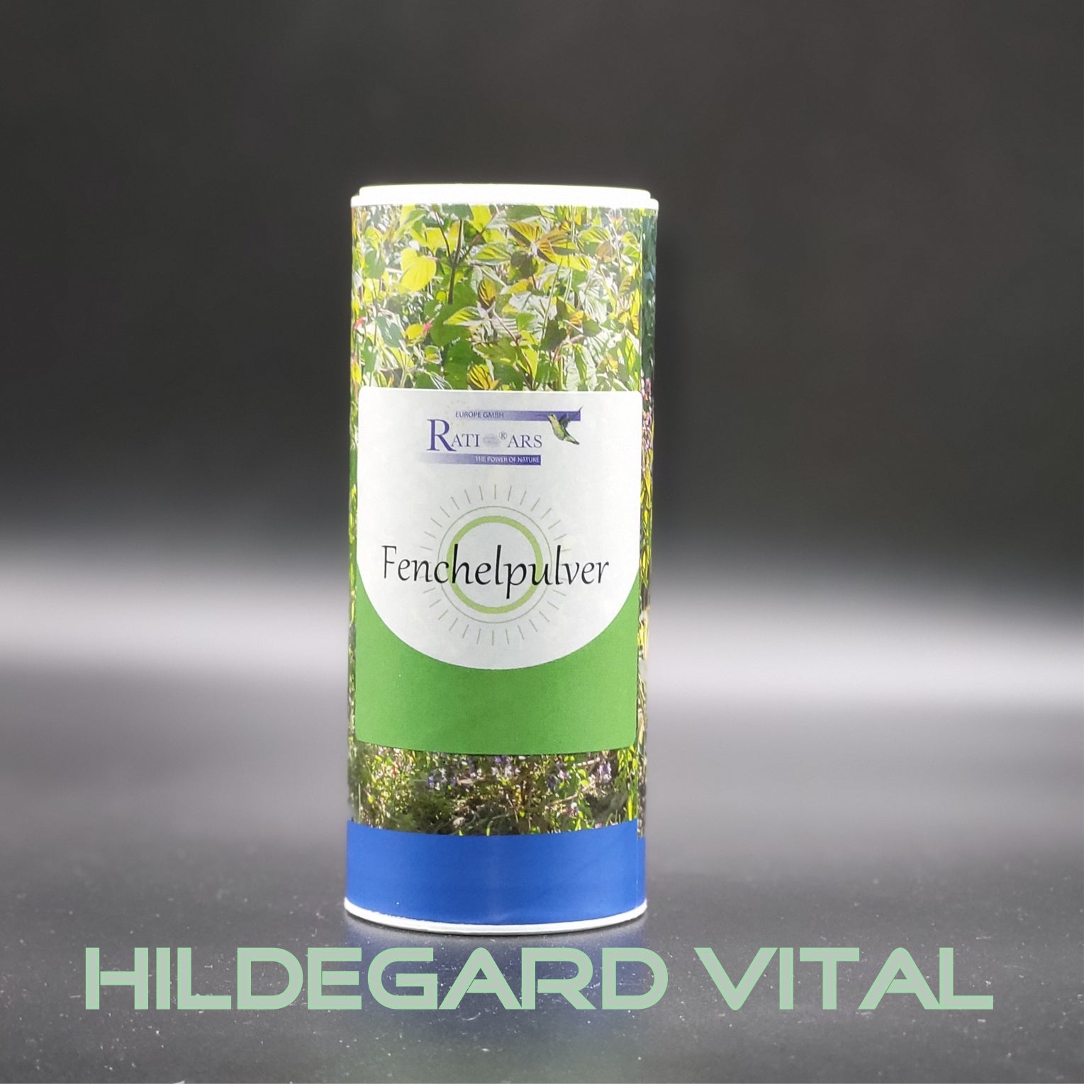 Fenchel-Pulver Pappstreudose  100g