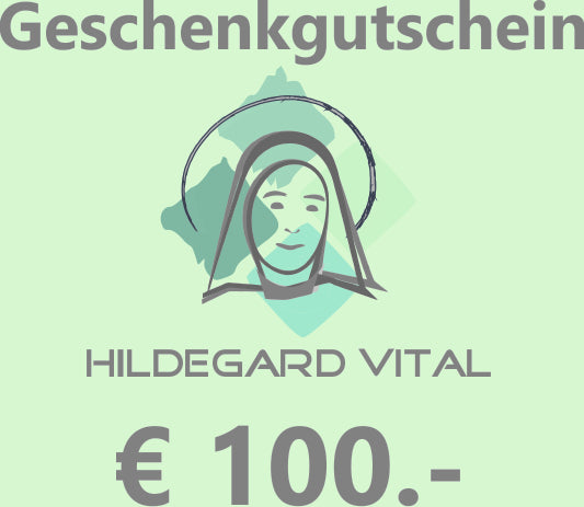 Hildegard Vital Geschenkgutschein 100