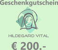 Hildegard Vital Geschenkgutschein 200