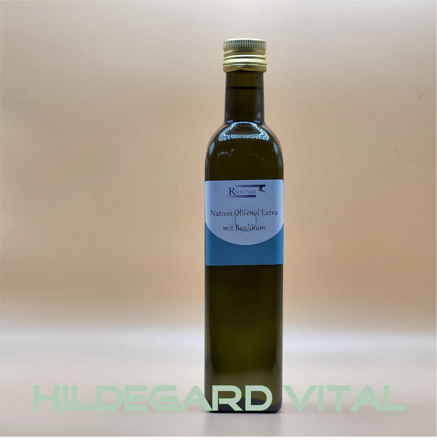 Olivenöl mit Basilikum - Nativ Extra  250ml