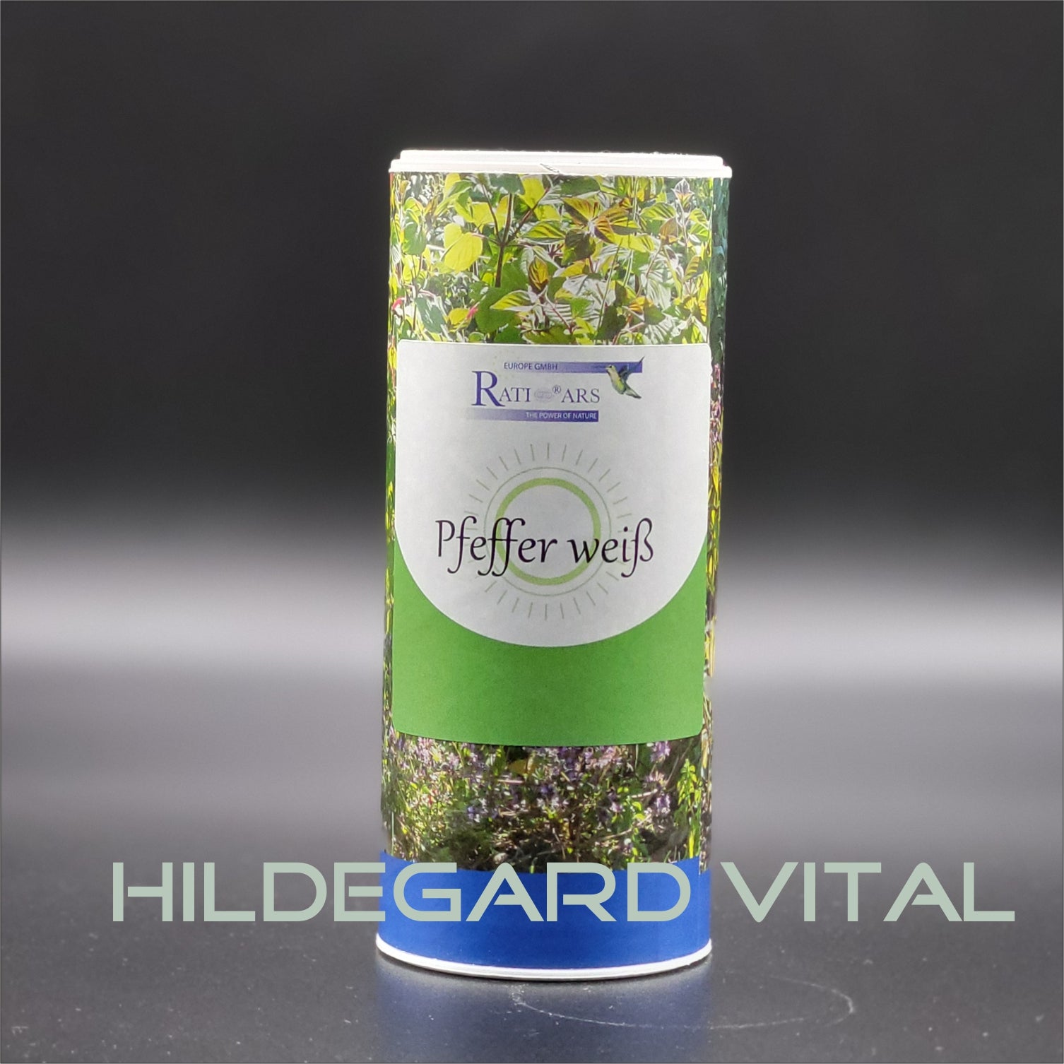 Pfeffer, weiß Pappstreuer 100g