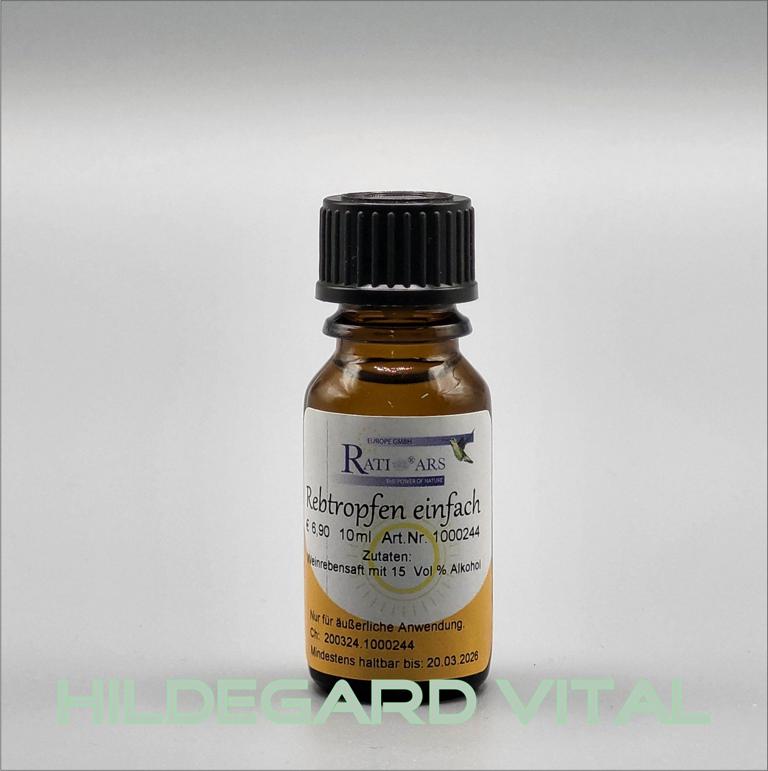 Rebtropfen, einfach  10ml