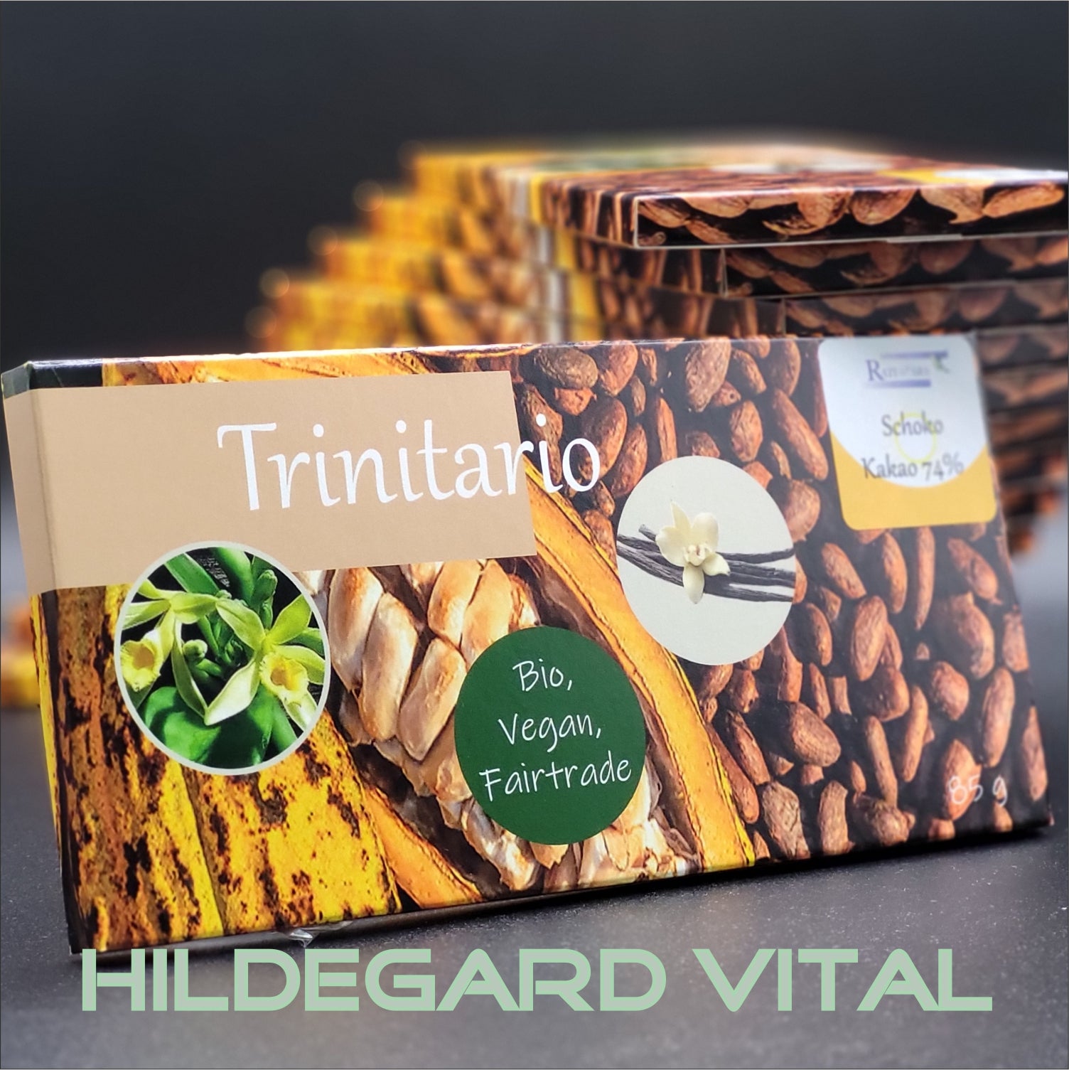 Schokolade Tafel Edel-Bitter 74%