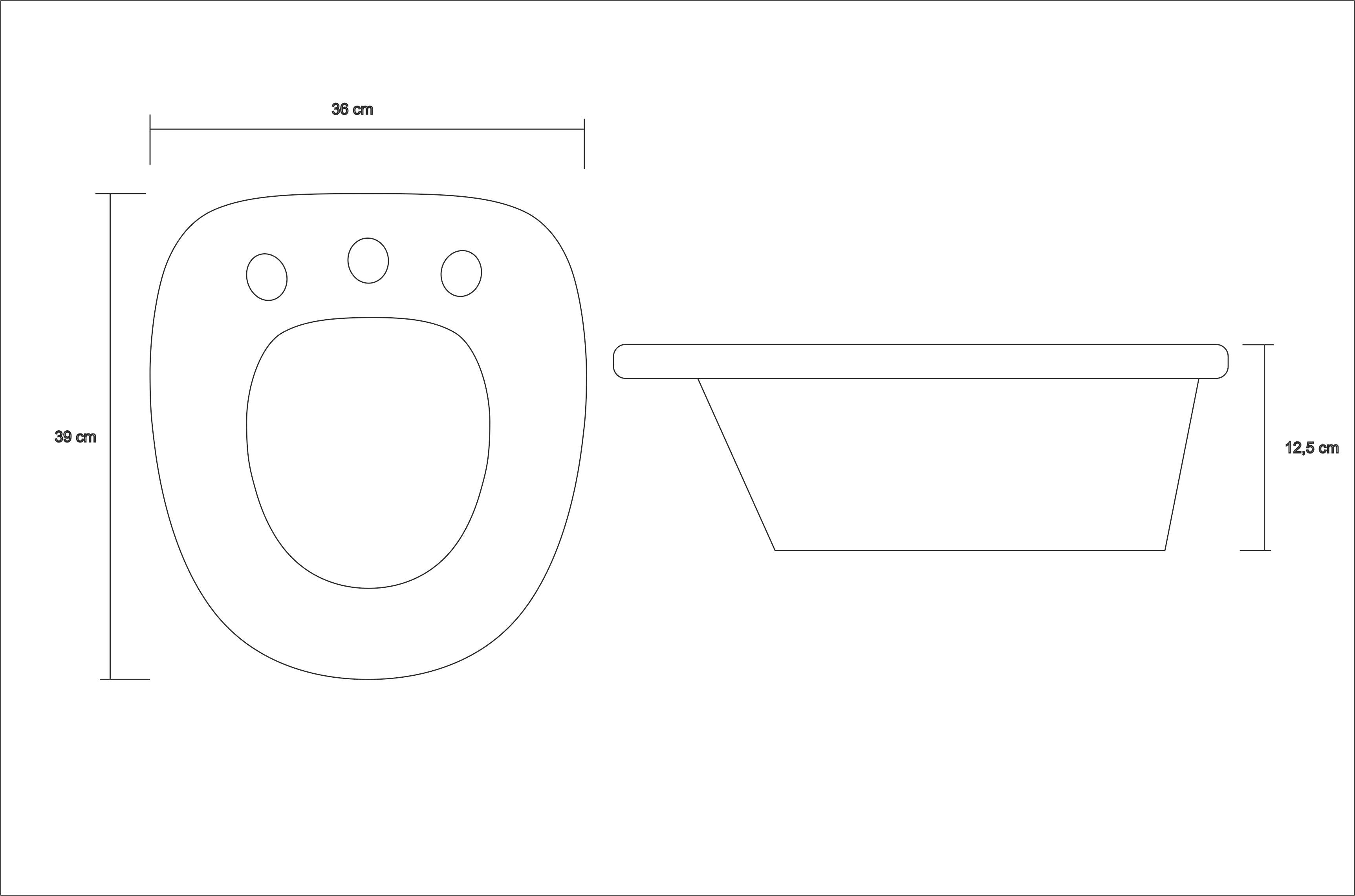 Bidet-Einsatz für Spülungen