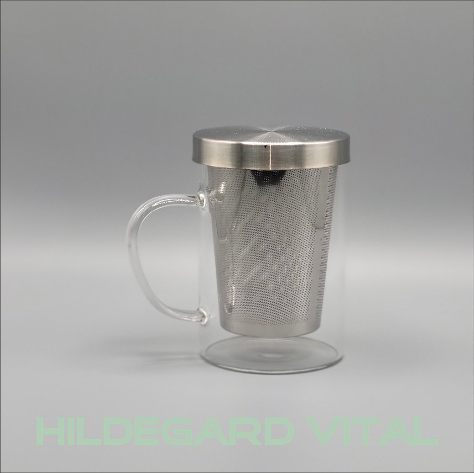 Teeglas mit Deckel